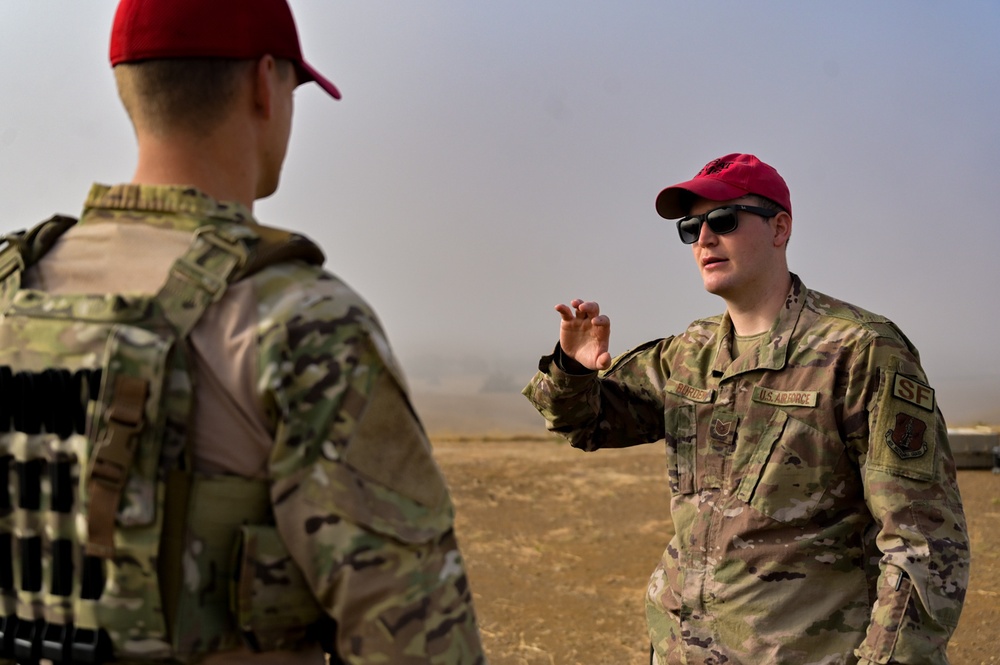 Illinois Air National Guard, 126th Security Forces Qualify With Heavy Machine Guns