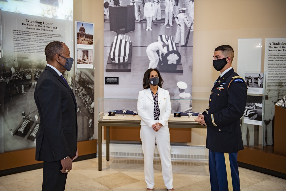 U.S. Marshals Service Director Donald W. Washington Participates in a Public Wreath-Laying Ceremony at the Tomb of the Unknown Soldier