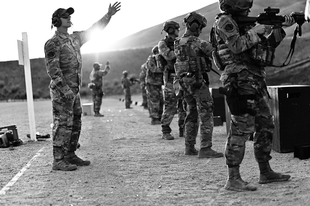 Illinois Air National Guard, 126th Security Forces Squadron Train at Camp San Luis Obispo, California