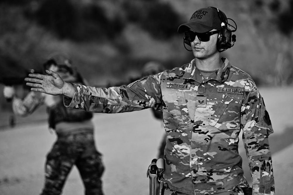 Illinois Air National Guard, 126th Security Forces Squadron Train at Camp San Luis Obispo, California