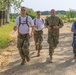 American and Romanian reserve service members participate in an orienteering training event