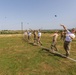 American and Romanian reserve service members throw practice grenades