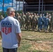 Capt. (ret.) Grant Staats addresses American and Romanian reserve service members