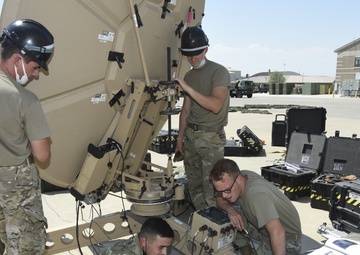 726th ACS competes in a radio frequency rodeo competition