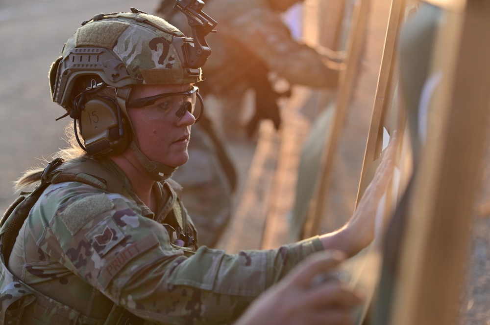 Illinois Air National Guard, 126th Security Forces Squadron Train at Camp San Luis Obispo, California