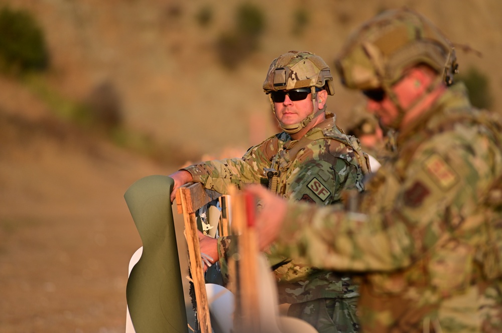 Illinois Air National Guard, 126th Security Forces Squadron Train at Camp San Luis Obispo, California