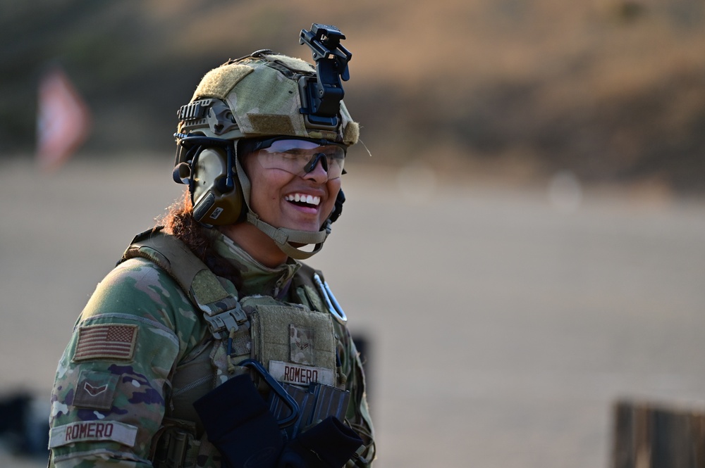 Illinois Air National Guard, 126th Security Forces Squadron Train at Camp San Luis Obispo, California