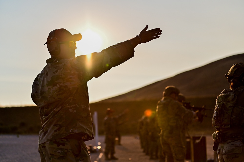 Illinois Air National Guard, 126th Security Forces Squadron Train at Camp San Luis Obispo, California