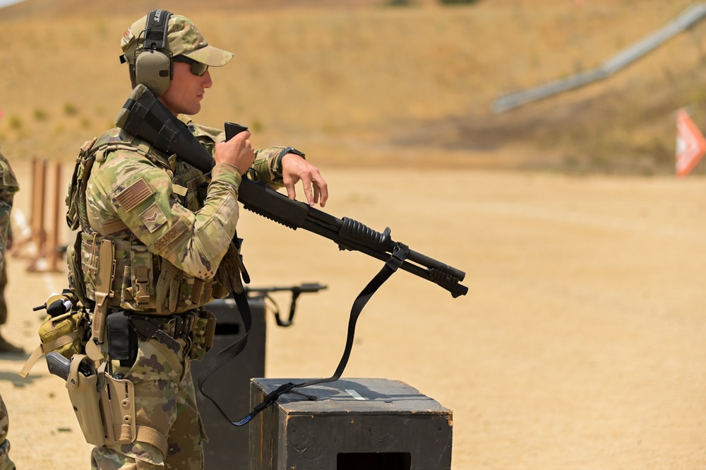 Illinois Air National Guard, 126th Security Forces Squadron Train at Camp San Luis Obispo, California