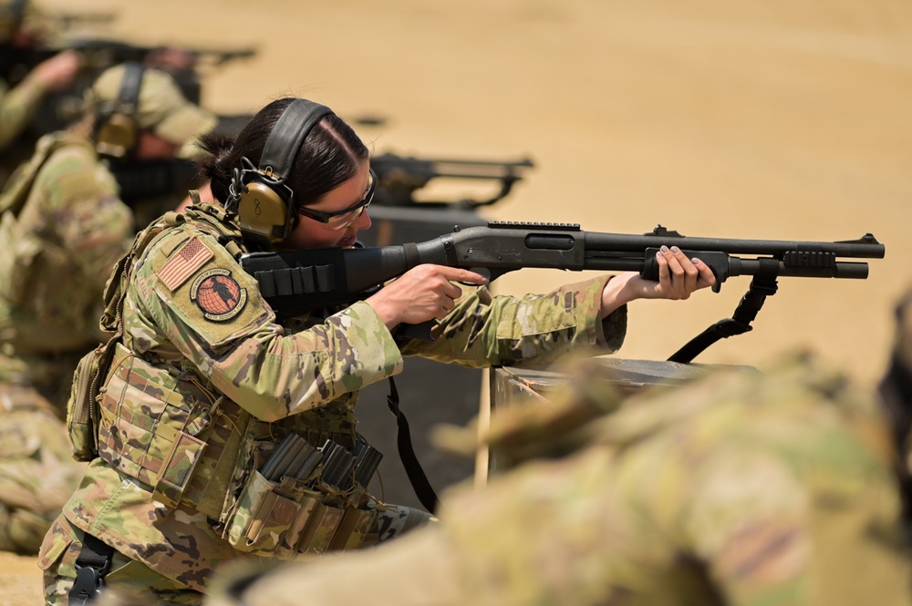 Illinois Air National Guard, 126th Security Forces Squadron Train at Camp San Luis Obispo, California