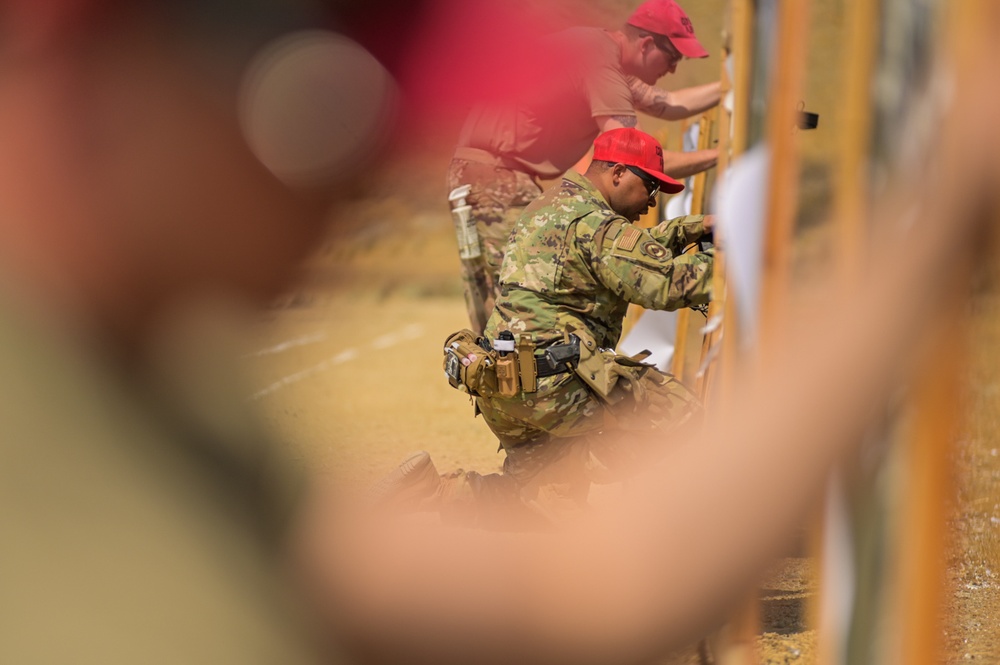 Illinois Air National Guard, 126th Security Forces Squadron Train at Camp San Luis Obispo, California