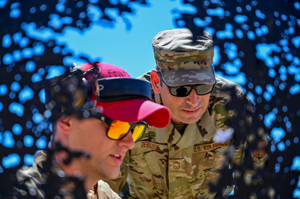 Illinois Air National Guard, 126th FSS Weapons Training Day at Camp San Luis Obispo