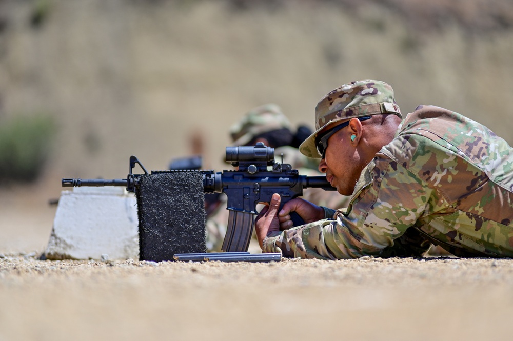 Illinois Air National Guard, 126th FSS Weapons Training Day at Camp San Luis Obispo