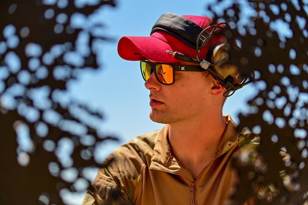 Illinois Air National Guard, 126th FSS Weapons Training Day at Camp San Luis Obispo