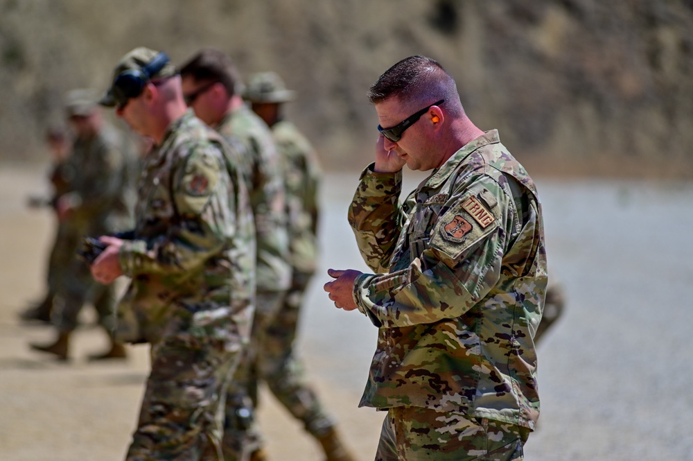 Illinois Air National Guard, 126th FSS Weapons Training Day at Camp San Luis Obispo