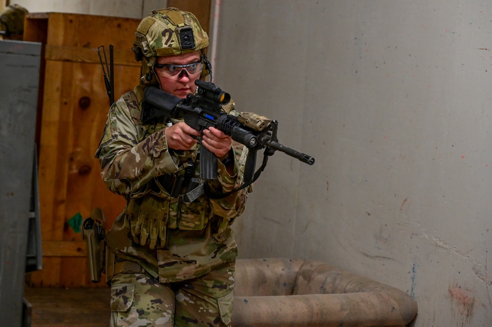 Illinois Air National Guard, 126th Security Forces Squadron Train at Camp San Luis Obispo, California