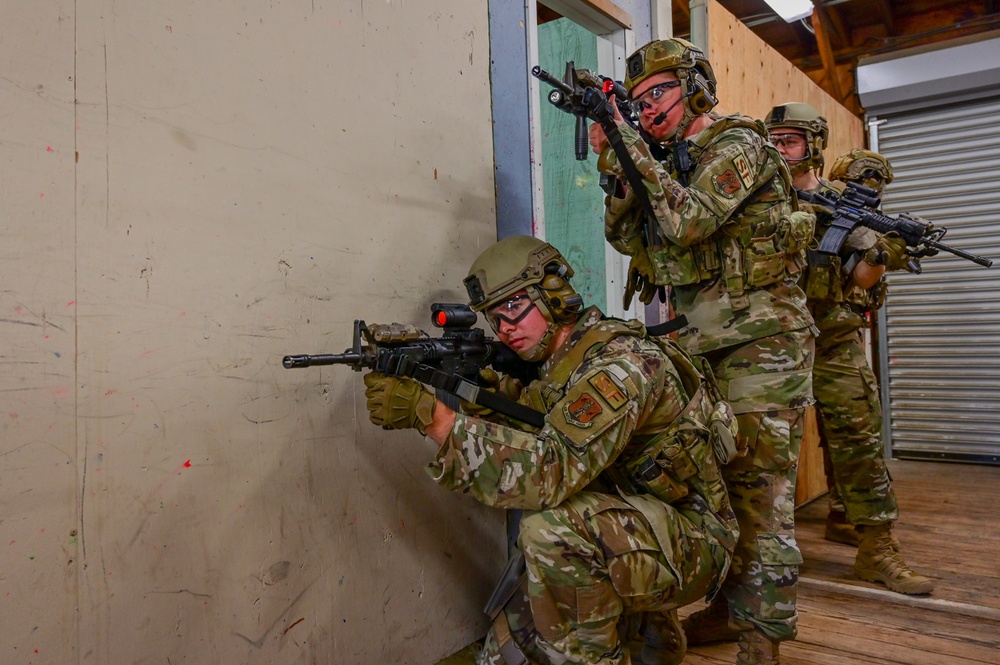 Illinois Air National Guard, 126th Security Forces Squadron Train at Camp San Luis Obispo, California
