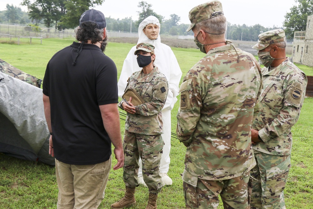 Senior Leaders Visit Fort McCoy