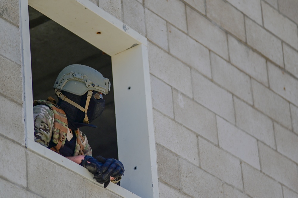 Illinois Air National Guard, 126th Security Forces Squadron Train at Camp San Luis Obispo, California