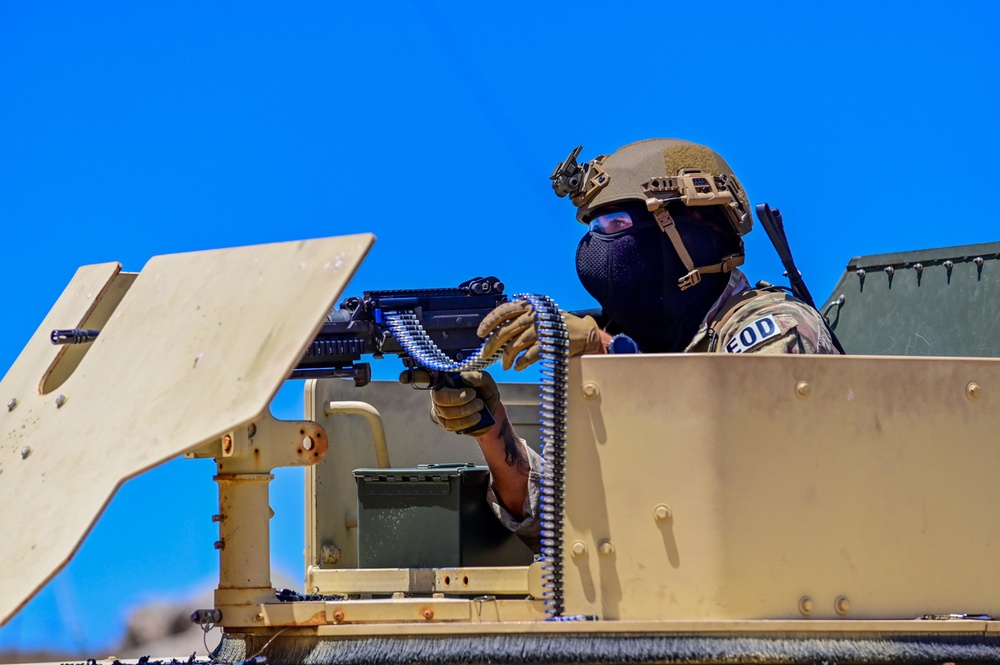 Illinois Air National Guard, 126th Security Forces Squadron Train at Camp San Luis Obispo, California