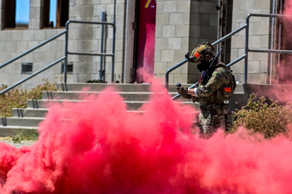 Illinois Air National Guard, 126th Security Forces Squadron Train at Camp San Luis Obispo, California