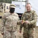 103rd ESC CG Visits Troops, Fort McCoy