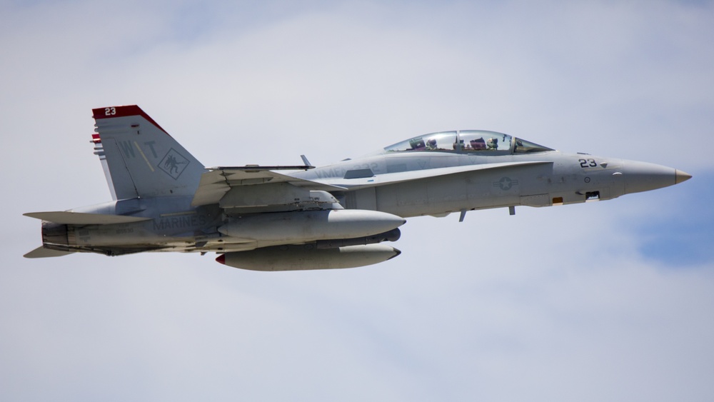 Flying Day and Night: VMFA-232 Take Part in Pacific Iron 2021