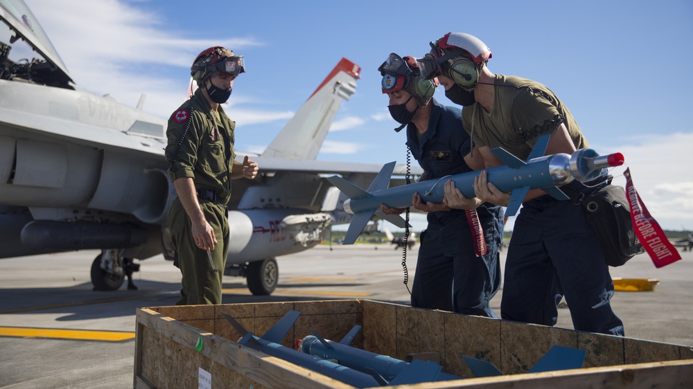 Flying Day and Night: VMFA-232 Take Part in Pacific Iron 2021