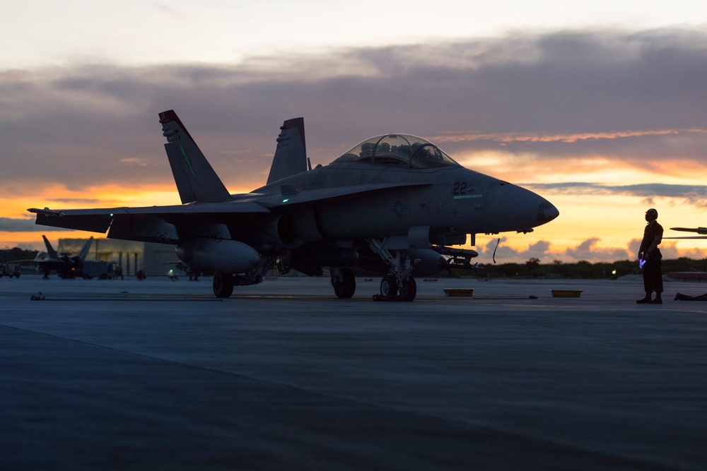 Flying Day and Night: VMFA-232 Take Part in Pacific Iron 2021