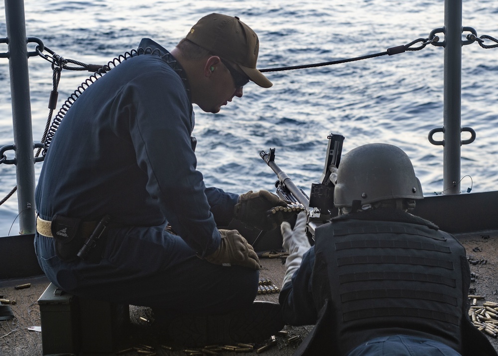 USS Gerald R. Ford (CVN 78) Gun Shoot