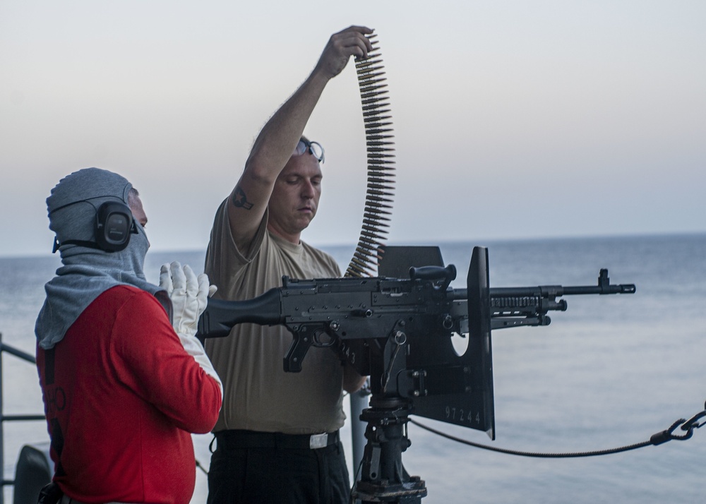 USS Gerald R. Ford (CVN 78) Gun Shoot