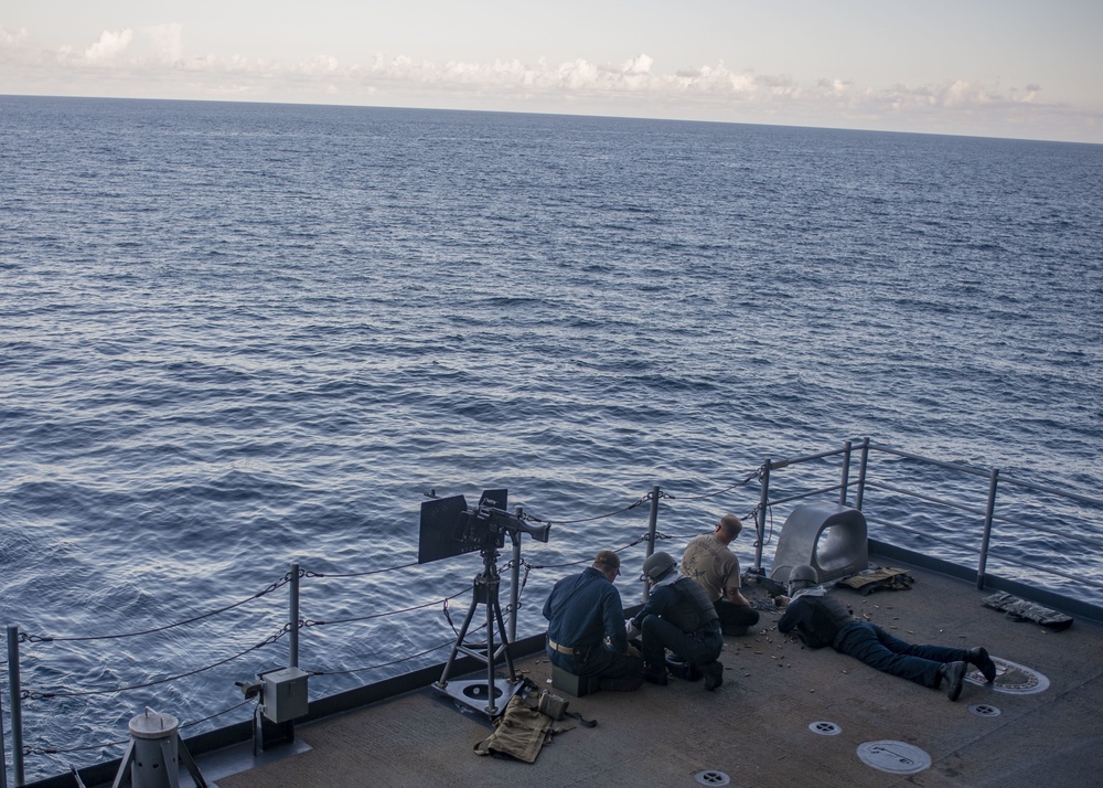 USS Gerald R. Ford (CVN 78) Gun Shoot