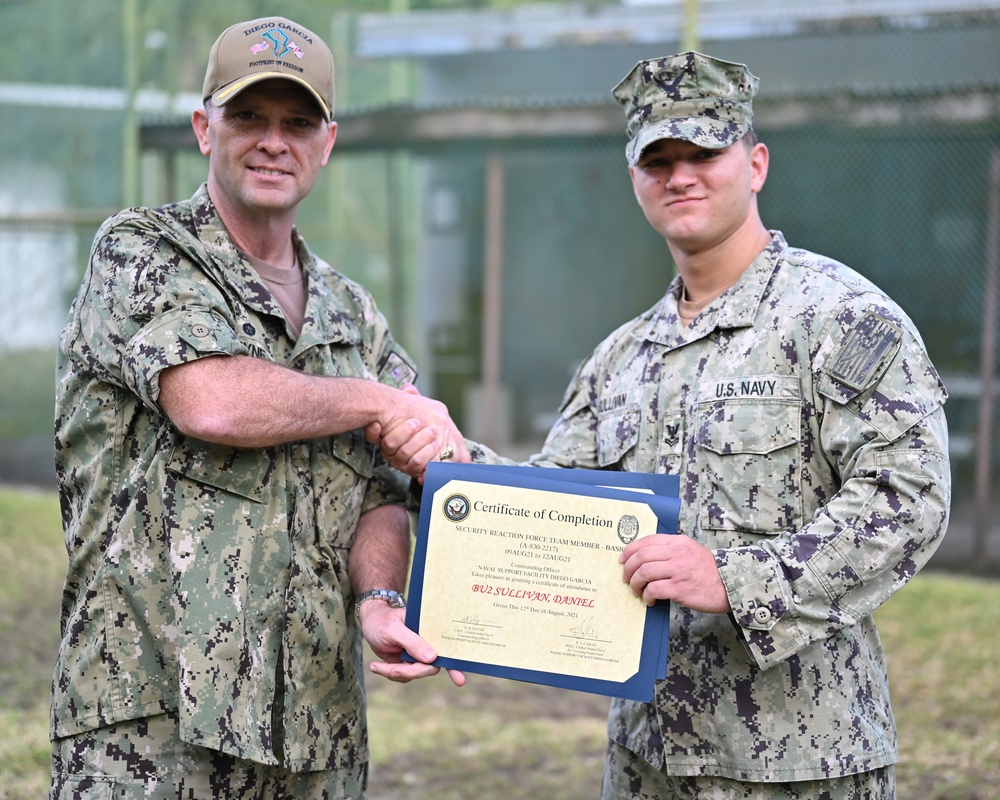 ASF Graduation on Diego Garcia Aug. 12