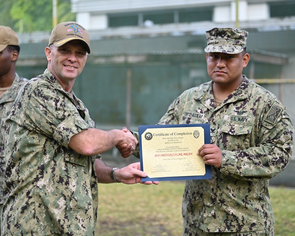 ASF Graduation on Diego Garcia Aug. 12