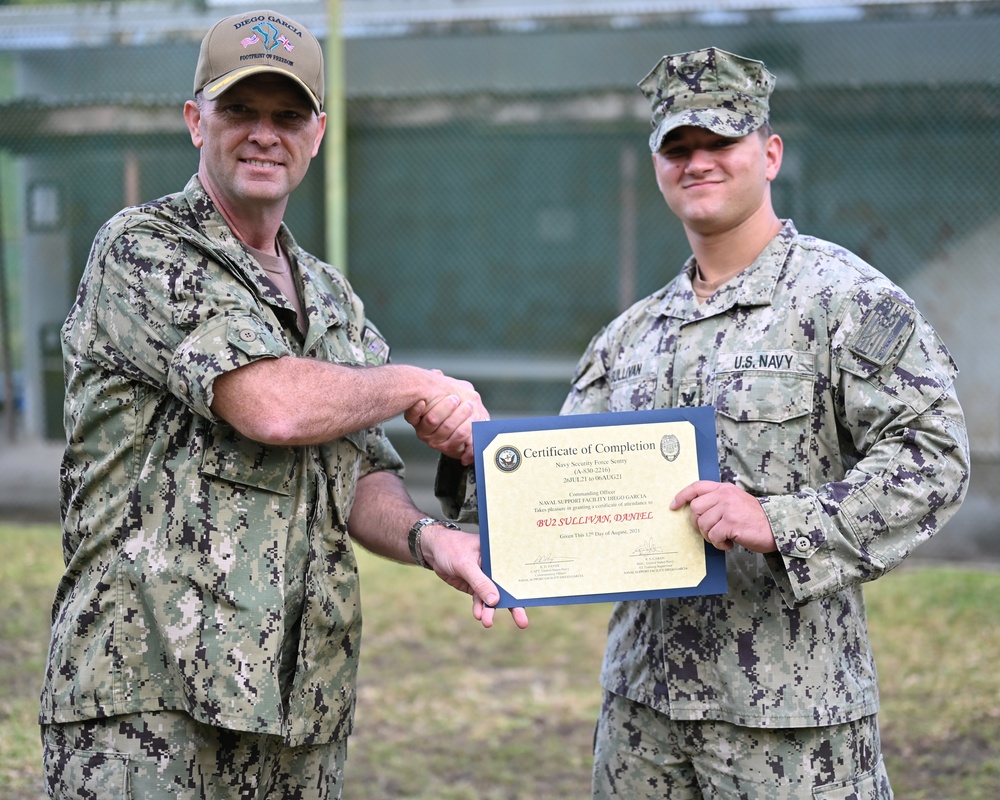 ASF Graduation on Diego Garcia Aug. 12