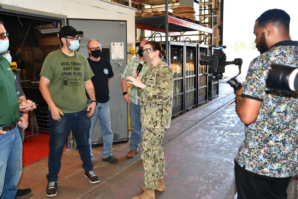 Latest America’s Shipyard Video Celebrates Cold Spray Team on Use of Innovative Technology