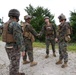 II MEF DCG visits 2dMarDiv and 22nd MEU at a live-fire range