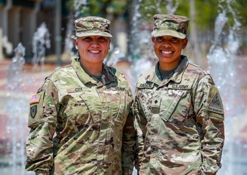 WOMEN’S EQUALITY DAY RESONATES WITH MOTHER, DAUGHTER ARMY DUO