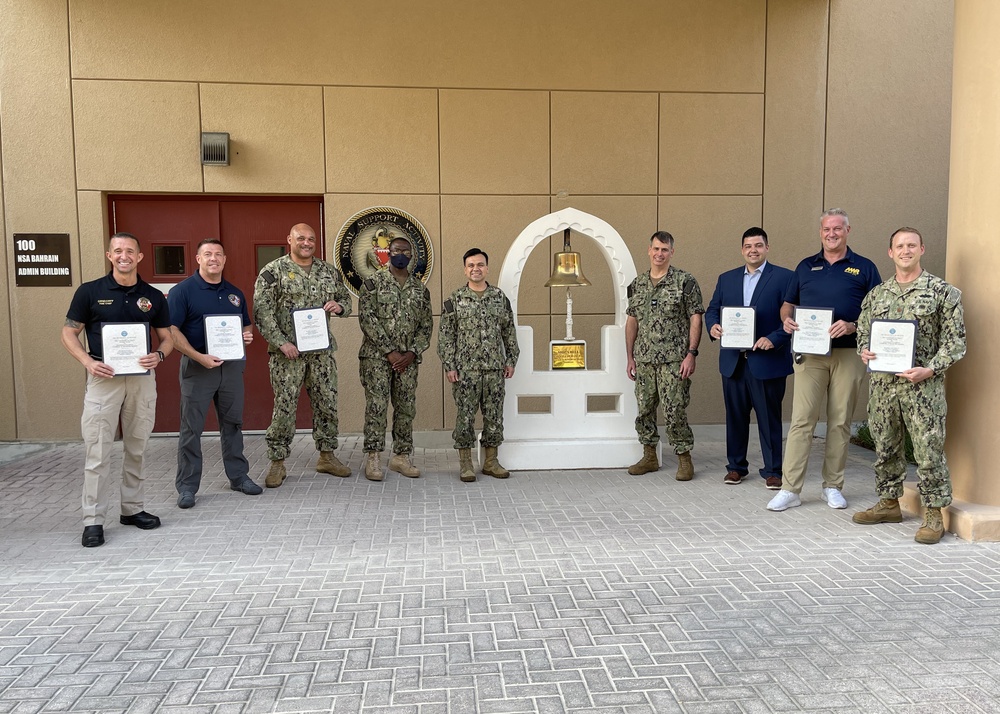 NSA Bahrain receives Commander in Chief's Annual Award for Installation Excellence