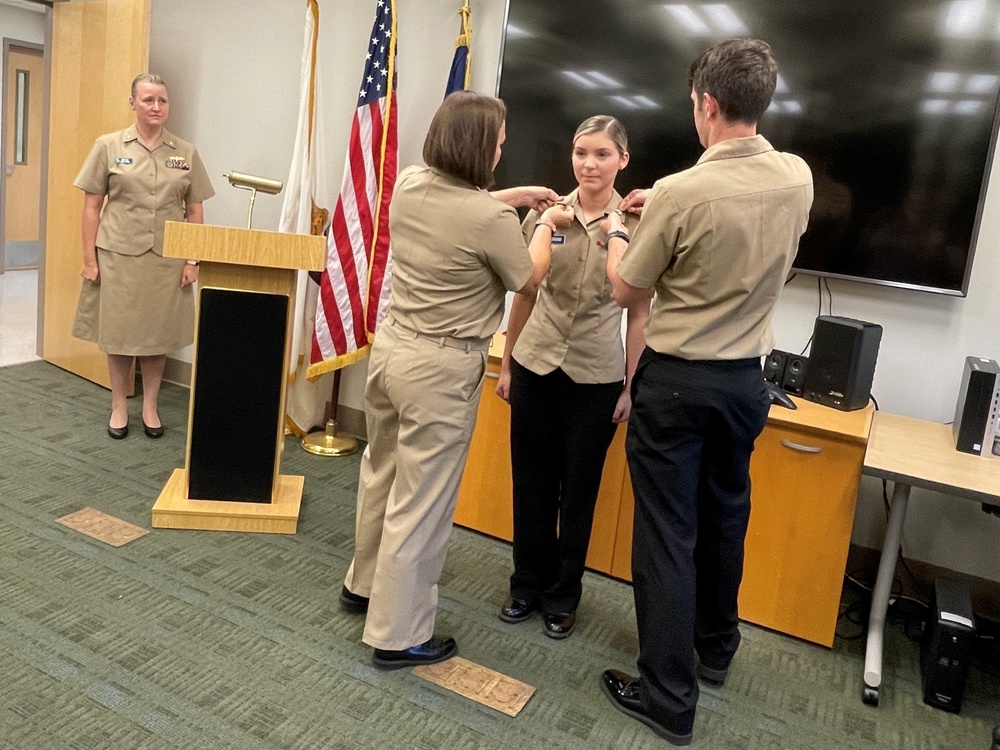 Frocking Ceremony Highlights NSMRL Hospital Corpsman