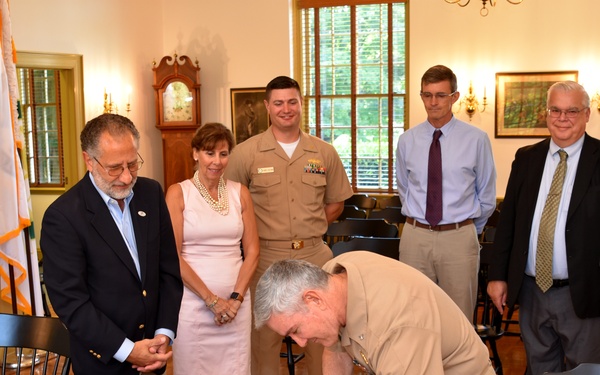 NWS Earle Signs Wastewater MOU with Colts Neck
