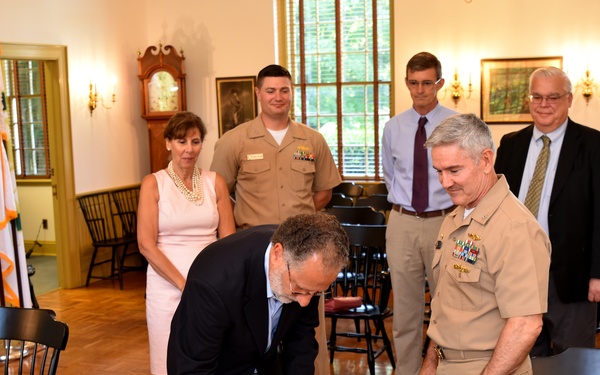 NWS Earle Signs Wastewater MOU with Colts Neck