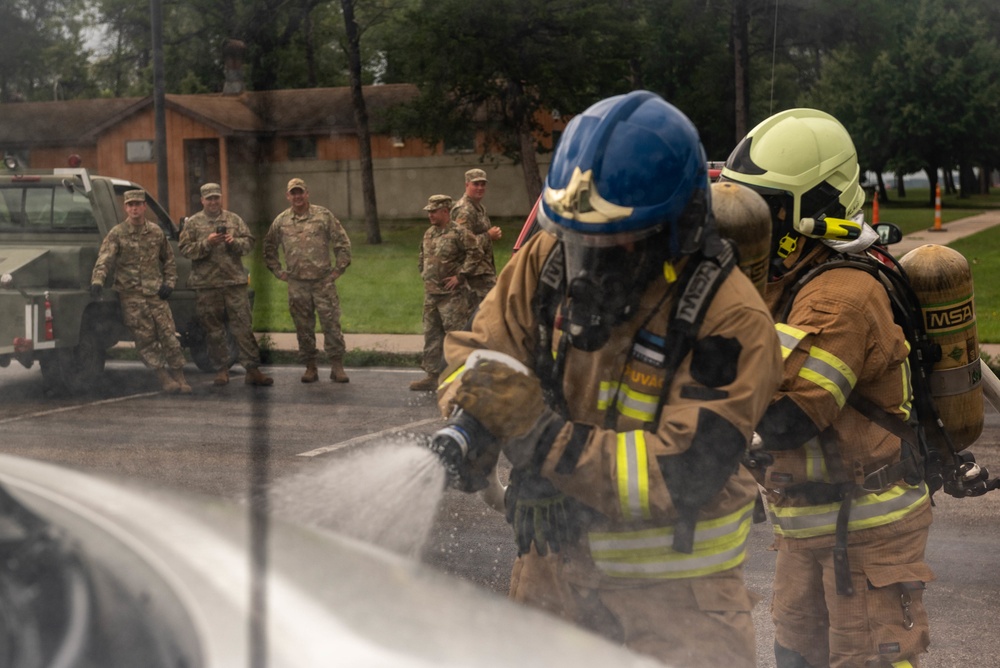 Latvian Fire Department Training at Northern Strike
