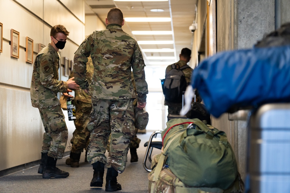 142nd Wing Airmen leave in support of OPLAN Smokey