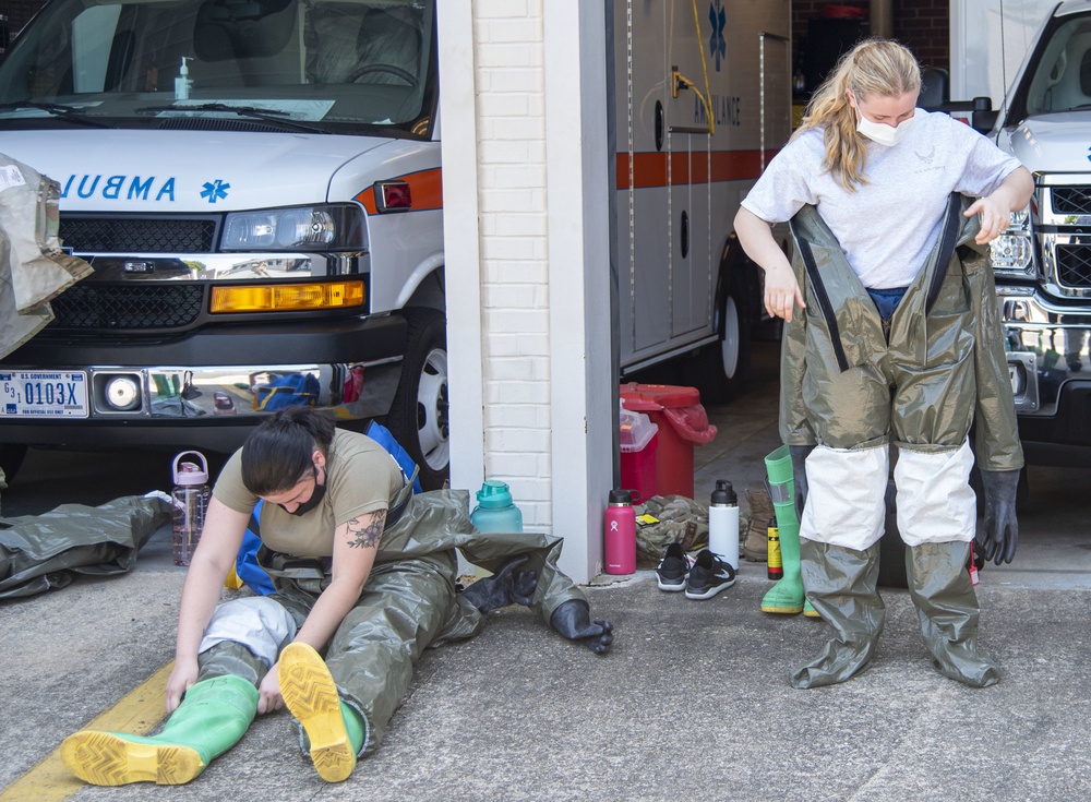 436th MDG suits up for training