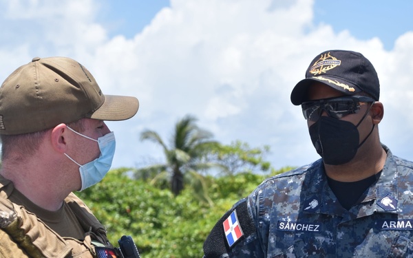Burlington conducts training with Dominican Republic military