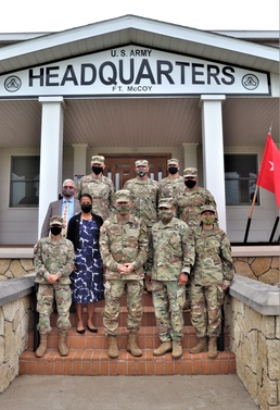 Fort McCoy hosts historic visit with 40th Chief of Staff of the U.S. Army