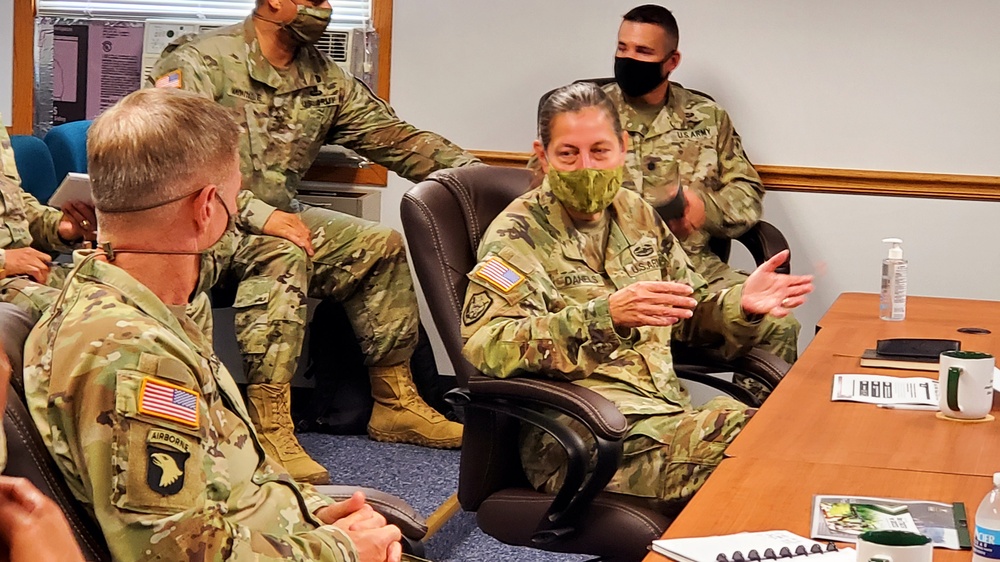 Fort McCoy hosts historic visit with 40th Chief of Staff of the U.S. Army