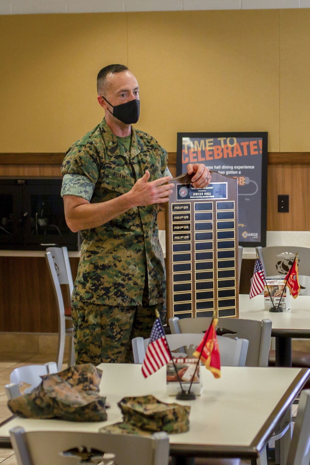 Dwyer Hall Mess Hall of the Quarter