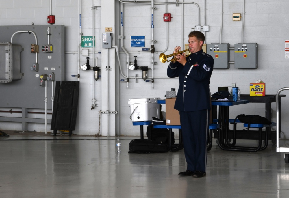 735th AMS says goodbye to Airman